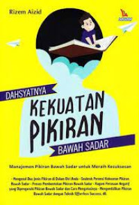Image of DAHSYATNYA KEKUATAN PIKIRAN BAWAH SADAR