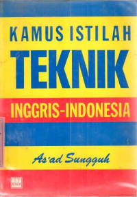Image of Kamus Istilah Teknik Inggris - Indonesia