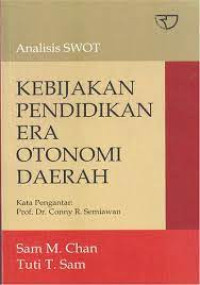 Image of Kebijakan Pendidikan Era Otonomi Daerah