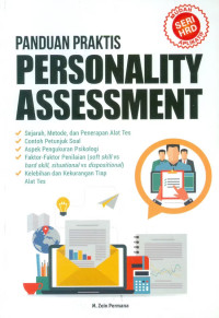 Image of PANDUAN PRAKTIS PERSONALITY ASSESSMENT
