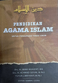 Image of Pendidikan Agama Islam : Untuk Perguruan Tinggi Umum
