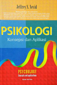 Image of Psikologi : Konsepsi dan Aplikasi