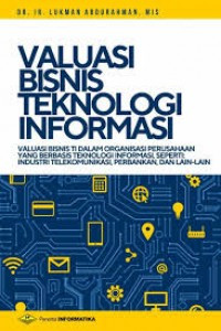 Image of VALUASI BISNIS TEKNOLOGI INFORMASI
